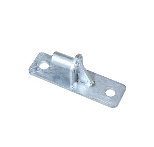 Wall Mount Gate Hinge Chain Link Fence Gate Hinges with 5/8 Hinge Pin (2 Pcs) - size: 2 Pcs