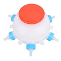 Lamb Feeding Bucket, Piglet Feeding Bottle with 6 Nipples, Livestock Milk Jug for Farm Animal Goat Lambs Dog