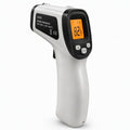 Infrared Thermometer Gun, Digital Laser Temperature Gun -58°F to 1022°F, Adjustable Emissivity, LCD Backlight, MAX/MIN Display, Non-Contact Thermometer for Pizza Oven, BBQ, HVAC, Griddle - color: Gray