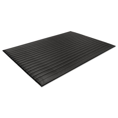 Guardian Air Step Anti-Fatigue Floor Mat, Vinyl, 2'x3', Black, Reduces fatigue and discomfort, Can be easily cut to fit any space - size: 36"L x 24"W x 0.4"Th