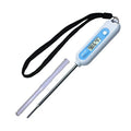 Veterinary Thermometer for Horses and Dogs. Fast, Accurate Temps in 8 to 10 Seconds. Beeps When Ready. Large LCD. 5-Inch Stainless Probe with Blunt Tip. Safe for All Animals.
