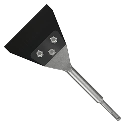 Diablo SDS-Max Floor Scraper with Steel Body - 5" Size, 11" Length | For Demoing Linoleum, Laminate, and Carpet Flooring - DMAPLCH2060