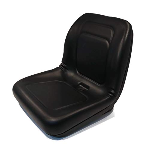 The ROP Shop | Black High Back Bucket Seat for Taylor-Dunn TC-30/60, TC-80/120 Tow Tractors