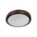 Hunter Oasis 80 CFM Bathroom Exhaust Fan - Hunter Ceiling Fan with Light and Night Light – Imperial Bronze