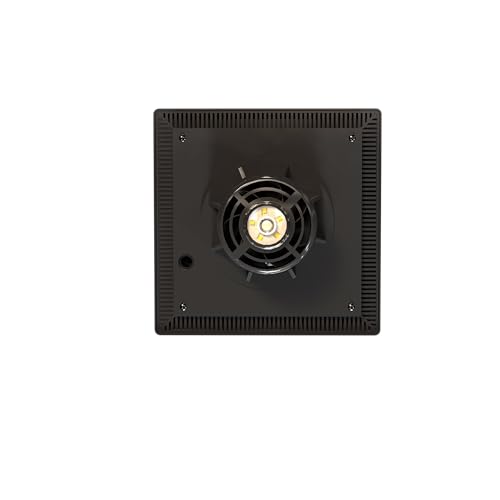 Quietcool UTF-SLR-04-L Solar Shed Fan with Light - Perfect for Backyard Sheds - Solar Powered - 3.5 Watt Solar Panel - No Wiring Required - style: UTF-SLR-04-L