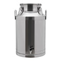60L/15.85Gal Stainless Steel Milk Can 201 Stainless Steel Milk Jug Sealed Bucket Wine Pail Bucket Milk Can Liquid Storage Container w/Faucet & Sealed Lid for Milk Wine Water Liquid - size: 60L|w/Faucet|201