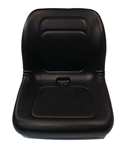 The ROP Shop | Black High Back Bucket Seat for Taylor-Dunn TC-30/60, TC-80/120 Tow Tractors