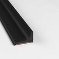Kitchen Sink Splash Guard and Bathtub Water Barrier, 39 in, Black | Flexible self-adhesive water dam, splash guard for bathtub, cooktop and shower threshold, trims to fit smooth surfaces - color: Black, style: 39Inch