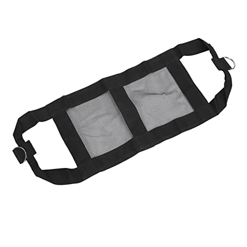 Animal Weighing Sling, Heavy Duty Nylon Hanging Weight Support for Calf Lamb Goat Farm Use 220 lb Capacity Adjustable Straps Washable Foldable 48 x 30 cm 1 Pack