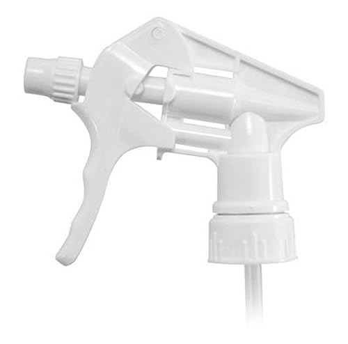 Premium Heavy Duty Remote Trigger Sprayer, 40” Extended Reach Hose White, 38/400 Neck Size Threaded Closure for Bottles and Containers