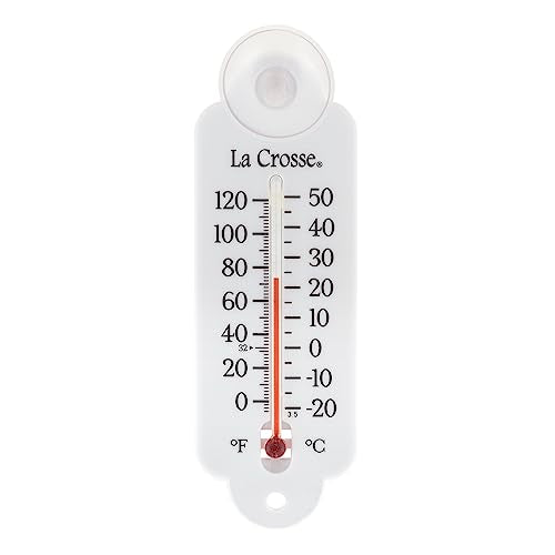 La Crosse 204-111 4.40-inch Small Tube Analog Thermometer