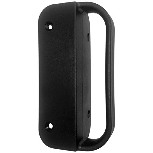 Universal Nylon GATE Handle -Black: Pull Works with Wood, Metal, or Vinyl Gates. (1 Pack) - size: Black Nylon Gate Handle (EACH)
