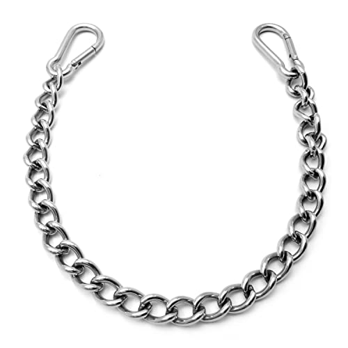 Will's Family Store 12 inches Stainless Steel Horse Curb Chain Hackamore Chain - size: 1 pack, style: Hackamore