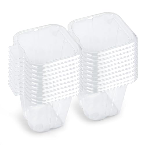 Voomey 20pack Paint Pail Liners, Plastic Disposable Bucket Liner Set for Paint Cups,Holds Up to A 16 oz. of Paint or Stain (Only Applicable to VOOMEY 16 oz. Paint Cup) - color: 20pack Paint Pail Liners