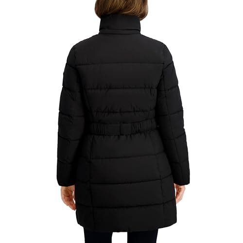 Nautica Women's Maxi Puffer - color: Black, size: X-Small