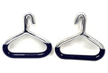 2-pcs Set Heavy Duty OB Handle or Obstetrical Chain Handle 5" x 3" Stainless Steel with Rubber Laminated Grip, Livestock, Veterinary Tool.