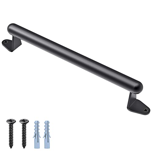 SELEWARE 15 Inch Barn Door Handle, Heavy Duty Metal Gate Pull Handle | 1 Pack, Durable Construction, Comfortable Grip, Easy Installation, Ideal for Sliding Doors, Gates, Garages and Outdoor Use - color: 17 Inch, 1 Pack