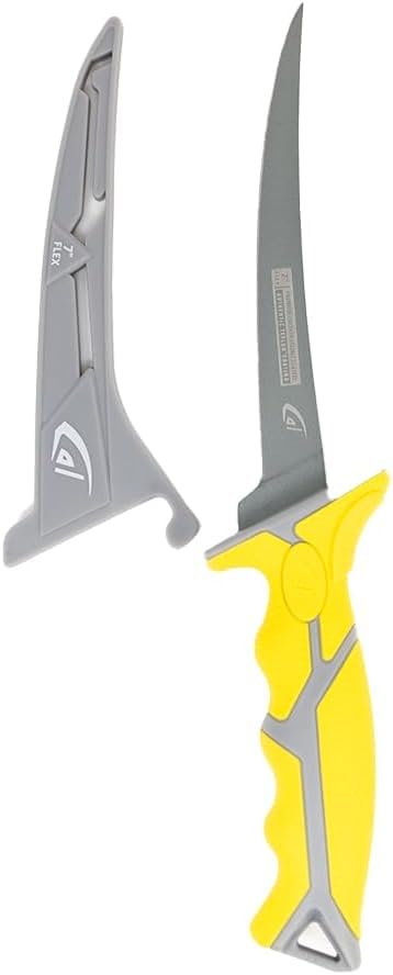 danco Ultimate 6-Piece Fishing Tool Kit with Pliers, Fillet Knife and Puck | 6-Piece Fishing Tool Kit, 6.5-Inch Carbon Steel Pliers, 5-Inch Split Ring Pliers, 7-Inch Flex Fillet Knife, Sharpening Puck - size: 6-Piece Bundle