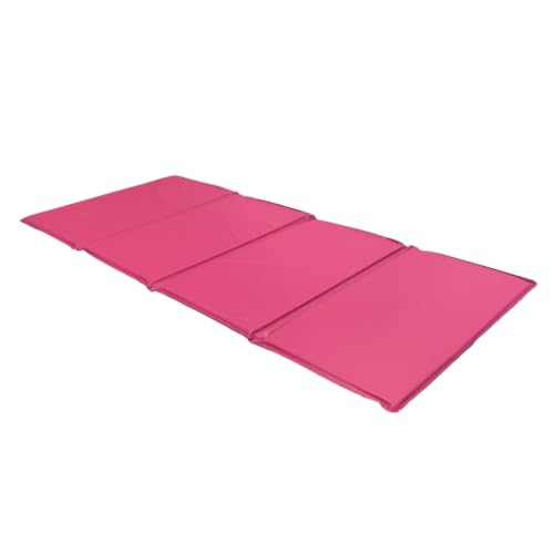 Toddler KinderMat Rest Mat with Pillow, 3/4 Inch Thickness, 8-mil Vinyl - color: Pink/Blue