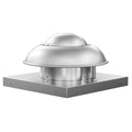 Roof Mounted Exhaust Fan Direct Drive Axial Downblast Exhaust Fan -19" Fan Base, 1/30 HP 500 CFM 115 Volt Single Phase Motor - size: RMD10