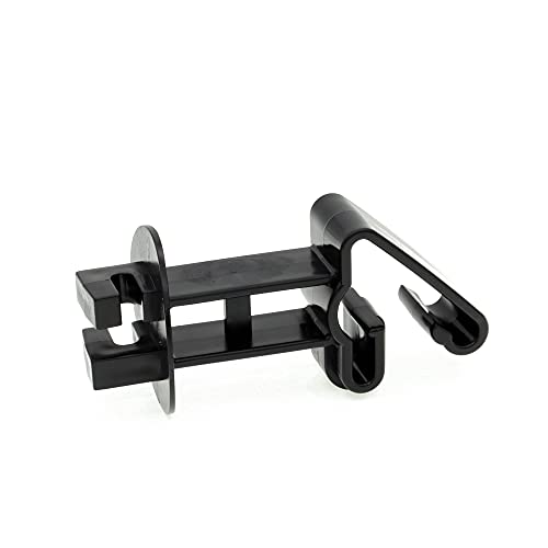 50 pcs Insulators for Electric Fence Wire, Snap-on T-Post, Black - style: INS506 50 pcs