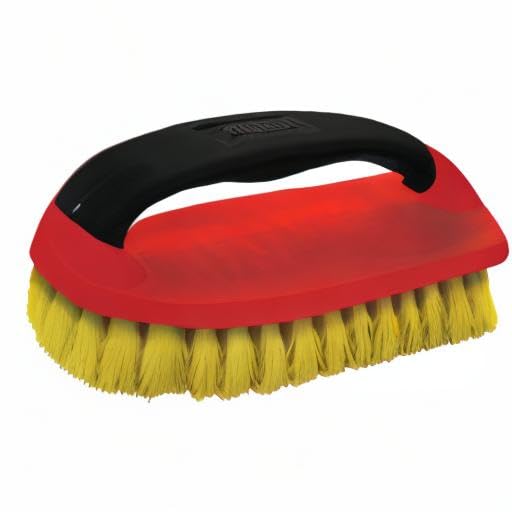 ALLWAY SBR Scrub Brush | Soft-Grip Handle, Rugged Bristles - style: Soft-Grip Scrub Brush