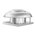 Roof Mounted Exhaust Fan Direct Drive Axial Downblast Exhaust Fan -26" Fan Base, 1/3 HP 2400 CFM 115 Volt Single Phase Motor - size: RMD18
