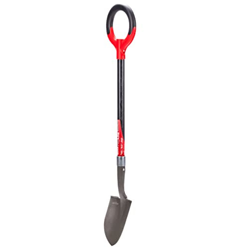 Radius Garden 25811 Pro-Lite Carbon Steel Floral Shovel, Red - style: Floral Shovel