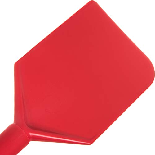 SPARTA 40352C05 Nylon Paddle Scraper, Long Handle, Waterproof With Color Coded System For Commerical Kitchens, 40 Inches, Red