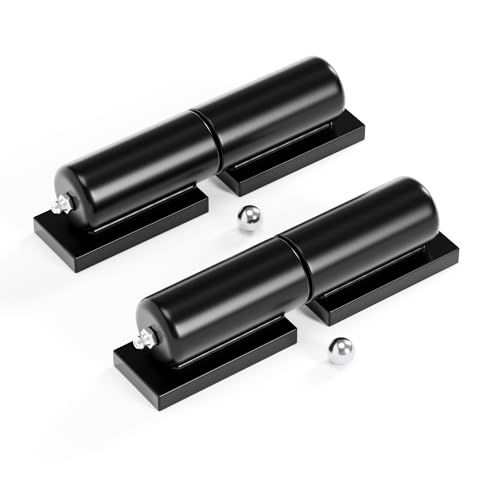 7" Heavy Duty Gate Hinges, Weld on Hinges 900lbs Capacity, Outdoor Trailer Gate Hinge, Barrel Hinges Heavy Duty for Trailer Ramp Outdoor Driveway Gate, 2 Pack - size: 7inch