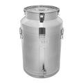 76L/20.07Gallon Milk Can with Faucet, Stainless Steel Milk Bucket Small Milk Jug Wine Pail Tote Pot Oil Liquid Storage Container with Sealed Lid, Keep Food Dry and Fresh for Kitchen Rice Cereal Grain - size: 76L/20.07Gallon, w/Spigot