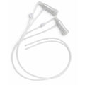Silicone Goat Milking Machine Replacement Parts, Clear Tubes with 2 Teatcups(φ20mm) Dairy Equipment Accessories