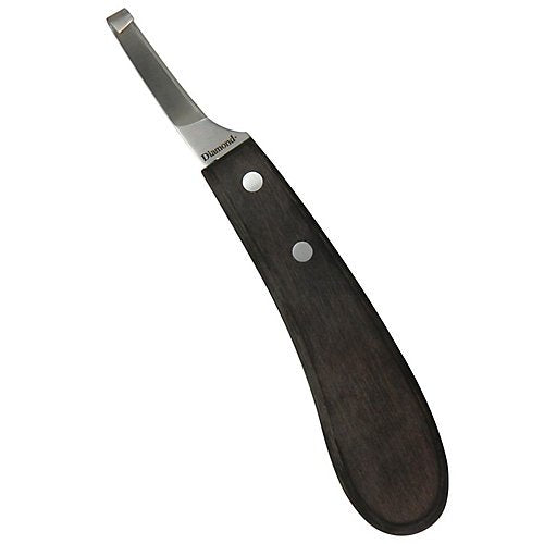 Diamond Farrier LH Left Hand NarrBlade Hoof Knife, Narrow, Plain - size: Narrow - Left