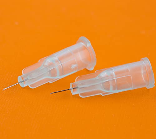 32Ga 0.16Inch Needle Disposable Each Individually Wrapped-Pack of 100 (32G-4mm-100pcs)