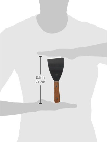 Winco Blade Scraper, 3-Inch by 4-Inch | Dishwasher safe, Durable blade and handle, For griddles, dough, bench work and food-prep surface scraping - size: 4.375" x 3"
