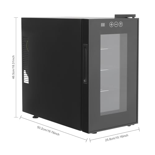 23L Cabinet Incubator, Reptile Egg Incubator with Constant Temperature 10-40°C, Cooling and Heating Incubator for Snakes Turtle Lizard Bearded Dragon Eggs