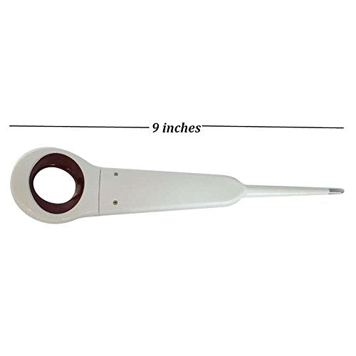 Aurrynns Pet Digital Anus Thermometer for Dogs, Cats, Pigs, Sheep ()
