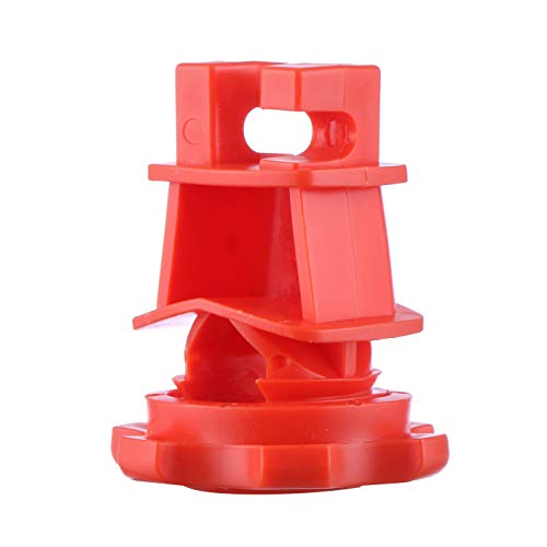 25-Pack Screw-Tight Electric Fence Round Post Insulators, Red | Wire Holding ·Two-Piece Design · Fits Round Posts · For Wire & Polywire - color: Red