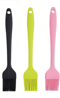 Silicone Basting Brush Set, Heat Resistant 446°F, 3-Pack | Silicone, BPA-free, steel core, non-stick, dishwasher safe, 446°F, for BBQ, baking, sauces, butter, even coating