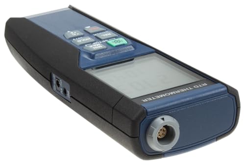 TECPEL DTM-386 RTD Platinum Resistance Thermometer Data Logger PT100, Celsius/Fahrenheit
