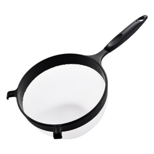Alipis Plastic Flour Sieve, Flour Sifter, Sugar Powder Spreader, Mesh Strainer Colander Food Soy Milk Sieve with Handle Icing Sugar Sifters Tea Filter for Kitchen