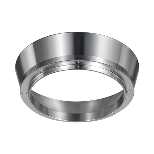 MATOW Magnetic Espresso Dosing Funnel for 51mm Portafilter | 304 Stainless Steel, 51mm Mess-Free Dosing Ring, Dishwasher Safe, Stable Magnetic Fit - size: 51mm