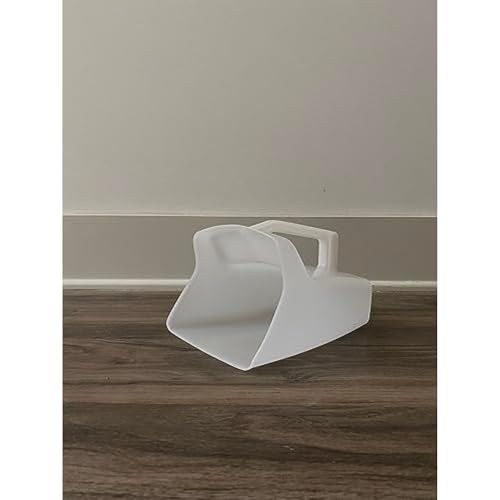 Rubbermaid Commercial Products Food Service Utility Scoop, 64-Ounce, White, for Ice/Bar and Ingredient Use in Restaurant/Kitchen (Pack of 6) - size: 64-Ounce (Pack of 6)