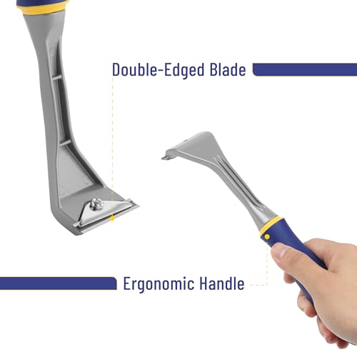 Bates- Carbide Scraper, 2 inch, Double-Edged Tungsten Steel Blade, Paint Scraper Tool - size: 2 Inch 1 Pack