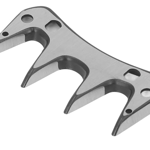 Sheep Shears Blade, Straight 13 Tooth Replacement, 2 Pack | High Carbon Steel, 7mm Teeth Spacing, For Llamas And Thick Fur Animals, 2 Pack, Clean After Use