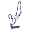 TuffRider Rugged Rope Halter with Matching 6 Foot Lead - color: Violet