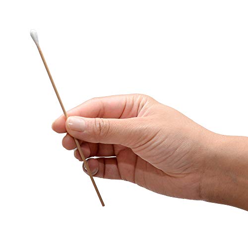 Dealmed 6 in Sterile Cotton-Tipped Applicators - 2000 Count Case | 100% Pure Cotton Tips, Wooden Shafts, Individually Wrapped Pairs, 100 Pouches Per Box, For Medication And Skin Care - size: 6" Sterile (Case of 2,000)