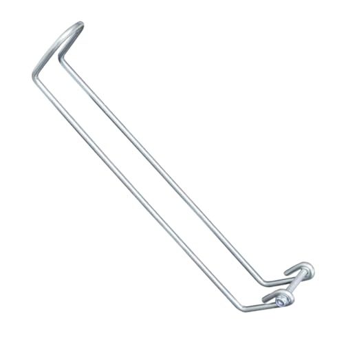 Over Throw Wire Arm Top Gate Latch，Suitable for Residential Door Frames Made of 1-1/8 "Outside Diameter and 1-3/8" Outside Diameter Pipe