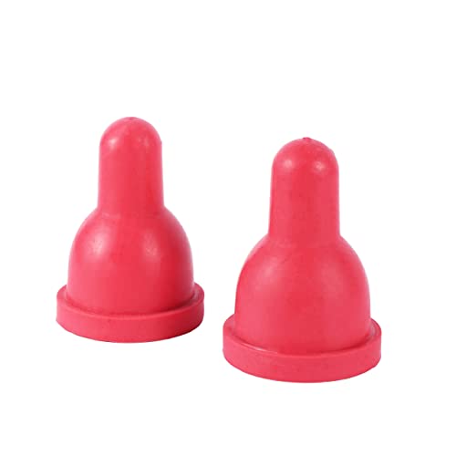 2Pcs Sheep Goat Lamb Milk Nipples Soft Rubber Pacifier | Lamb Pacifier for Small Animal Feed Orphaned Lamb - size: Lamb pacifier