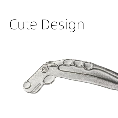 Horse Hoof Pick with Ergonomic Grip for Cleaning & Grooming, Metal Hoof Horseshoe Pick Scraper Cleaner Tool for Horses, Farrier Hoof Pick for Cleaning Hooves